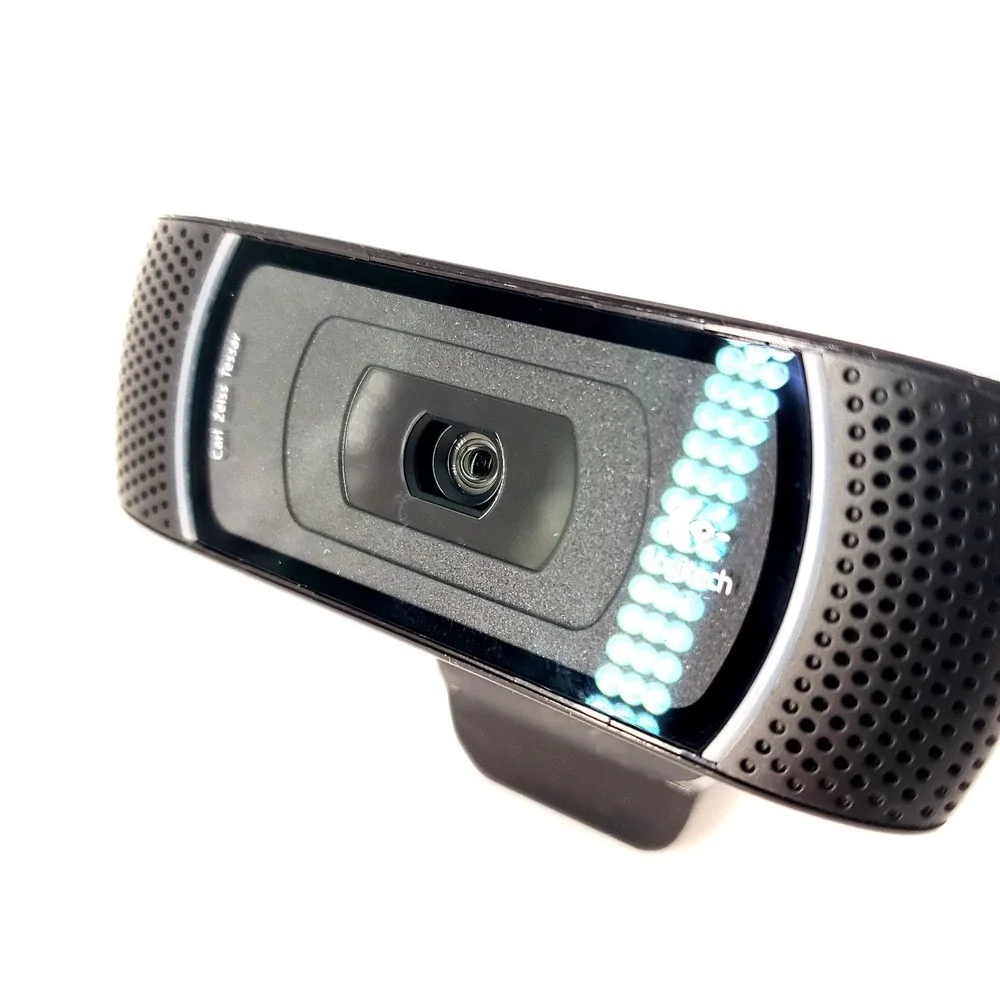 Logitech B910 HD Webcam V-U0021 (860-000289) Carl Zeiss Tested & Works